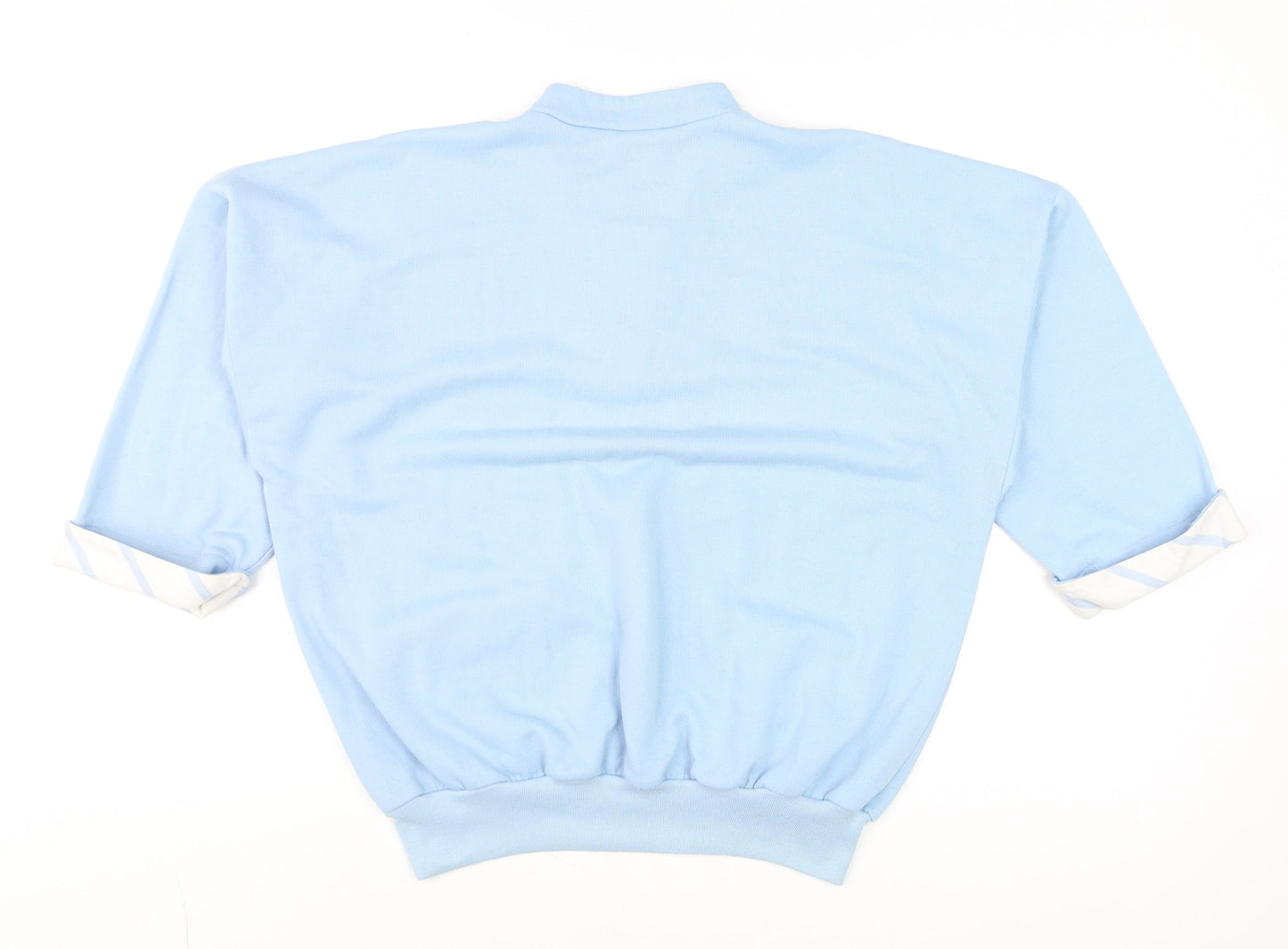 Womens UK Size M Lyle & Scott Blue Basic Button-Up