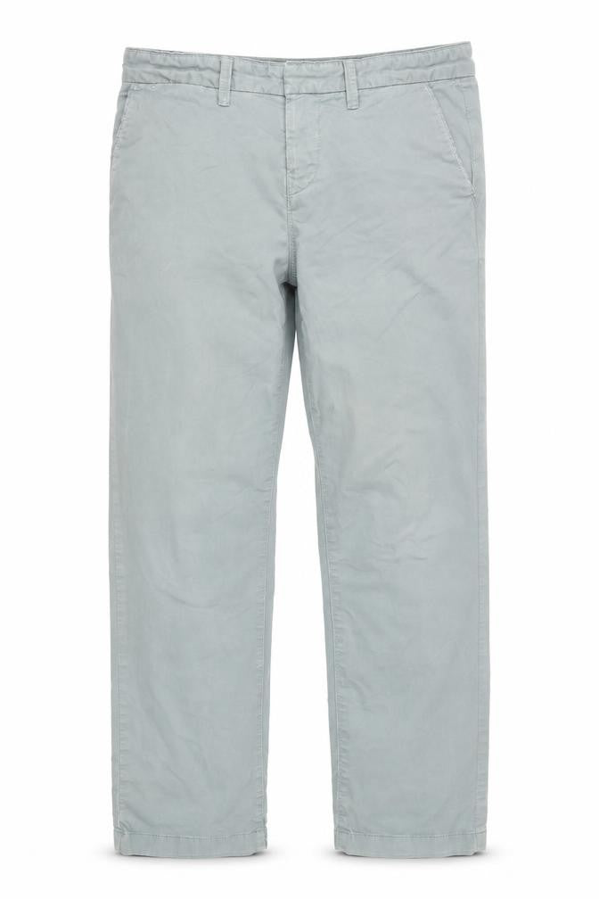 Mens UK Size M Paul Costelloe Living Slim Fit Chino Grey Trousers