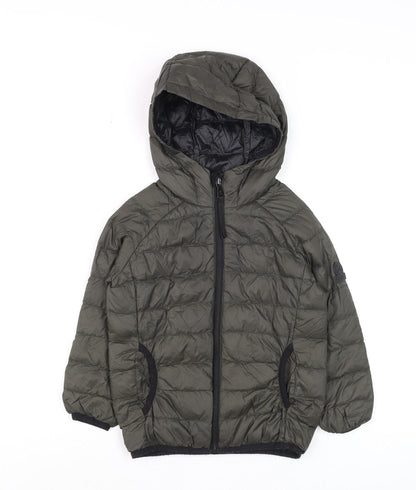 Boys UK Size 6 Years TOG24 Green Puffer Jacket