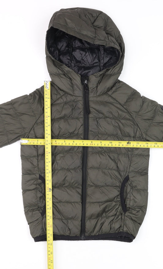Boys UK Size 6 Years TOG24 Green Puffer Jacket