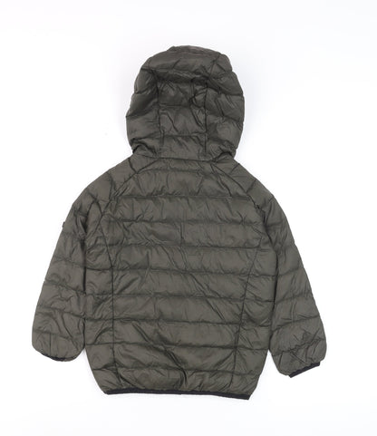 Boys UK Size 6 Years TOG24 Green Puffer Jacket