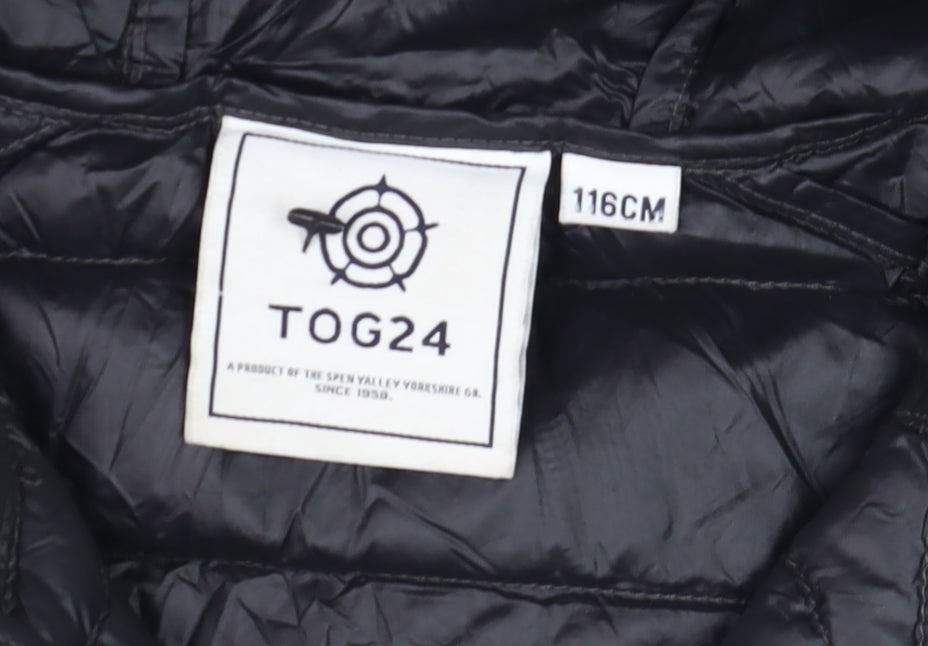 Boys UK Size 6 Years TOG24 Green Puffer Jacket