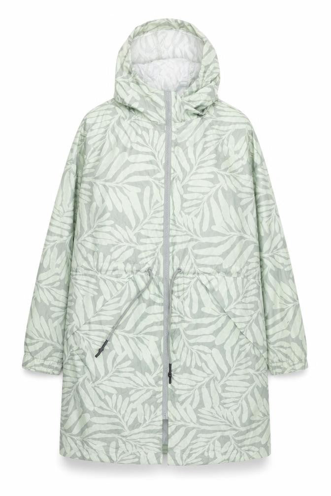 Womens UK Size M Dunnes Green Rain Coat