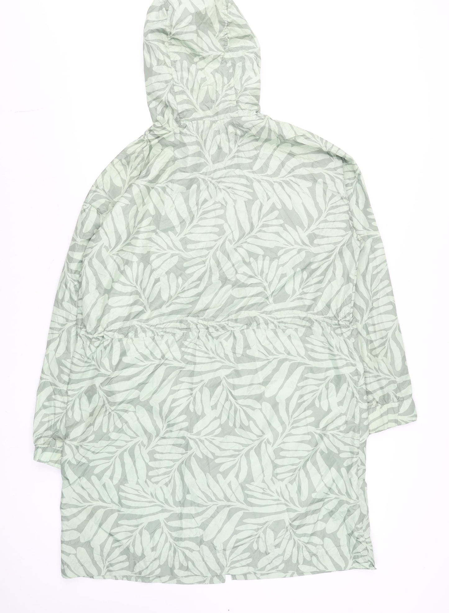 Womens UK Size M Dunnes Green Rain Coat