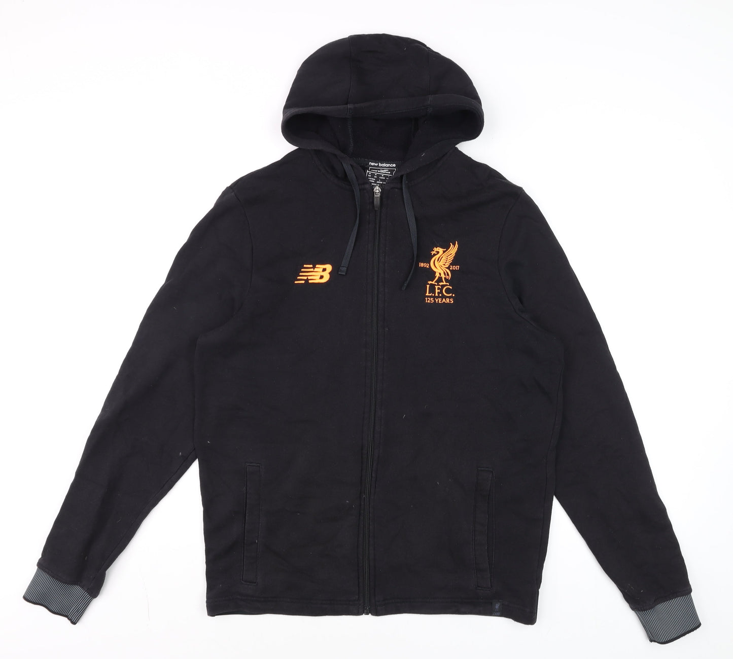Mens UK Size M New Balance Black Full Zip Hoodie
