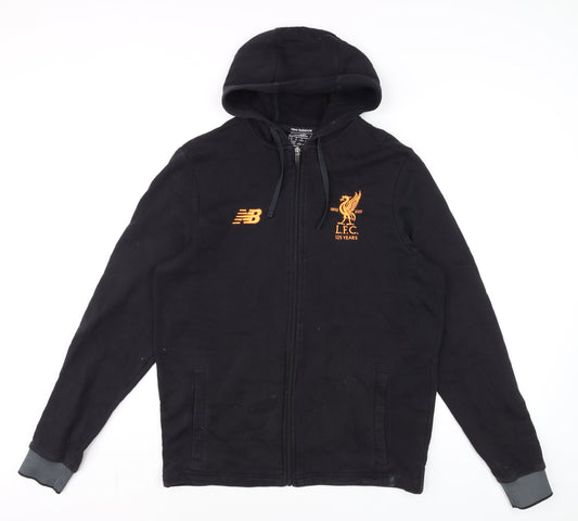 Mens UK Size M New Balance Black Full Zip Hoodie