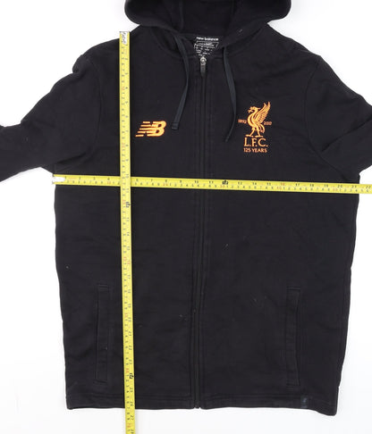 Mens UK Size M New Balance Black Full Zip Hoodie