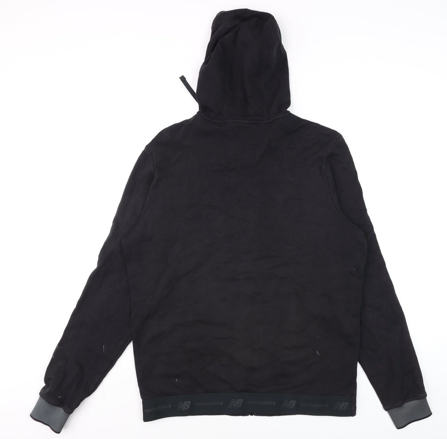 Mens UK Size M New Balance Black Full Zip Hoodie