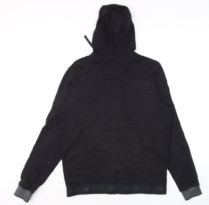 Mens UK Size M New Balance Black Full Zip Hoodie