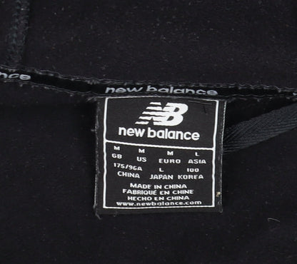 Mens UK Size M New Balance Black Full Zip Hoodie