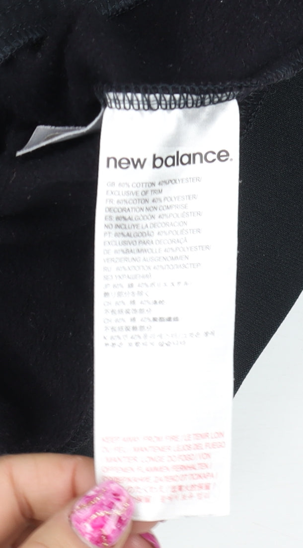 Mens UK Size M New Balance Black Full Zip Hoodie