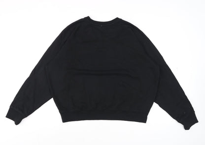 Mens UK Size XL Sportiqe Black Pullover Sweatshirt