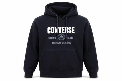 Mens UK Size S Converse Blue Pullover Hoodie
