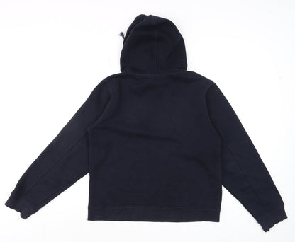 Mens UK Size S Converse Blue Pullover Hoodie