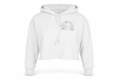 Womens UK Size M AllSaints Grey Pullover Hoodie