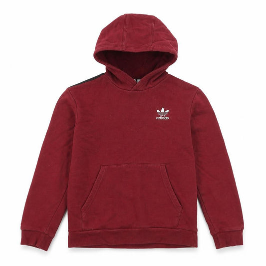 Boys UK Size 11-12 Years adidas Red Pullover Hoodie