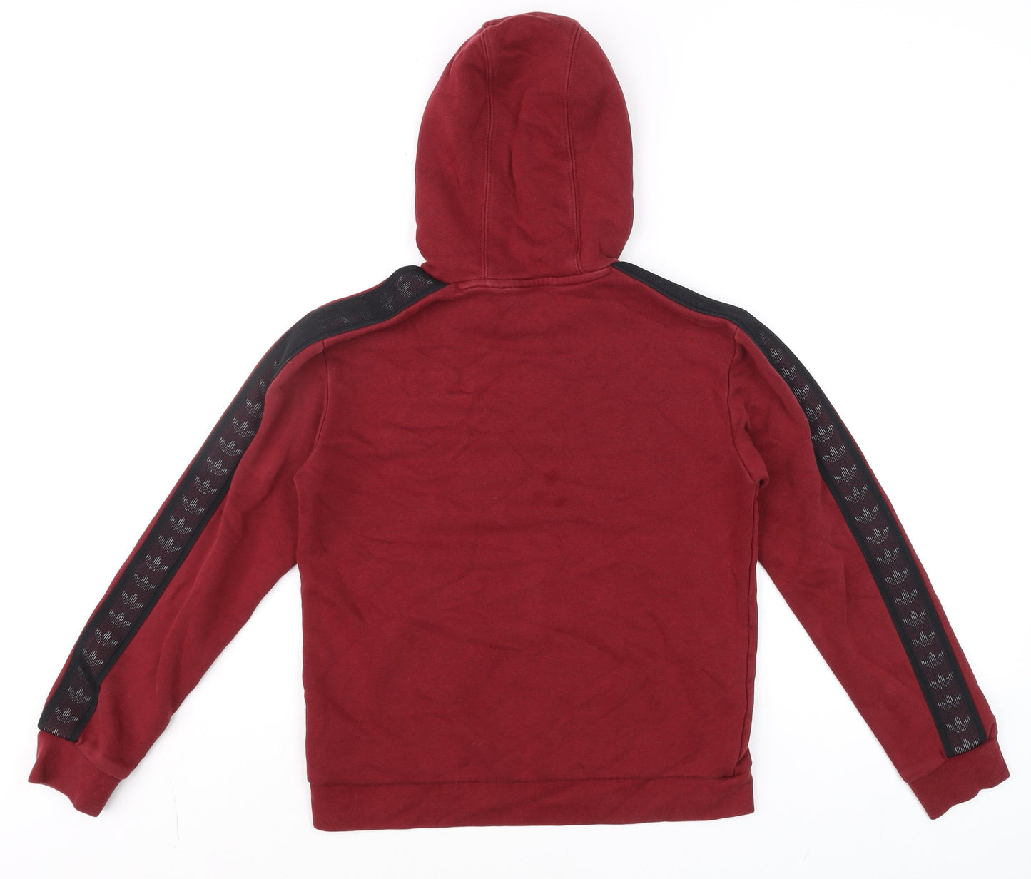 Boys UK Size 11-12 Years adidas Red Pullover Hoodie