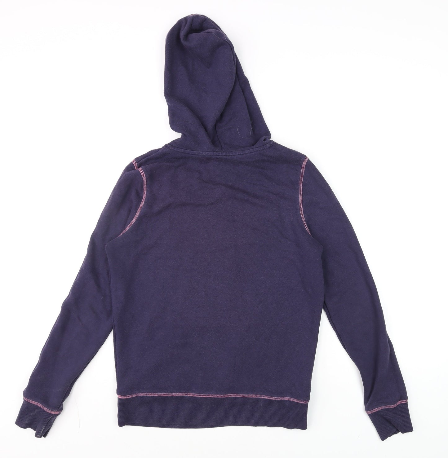 Womens UK Size 12 Papaya Blue Pullover Hoodie