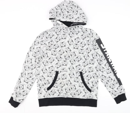 Boys UK Size 13-14 Years H&M Grey Pullover Hoodie
