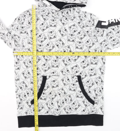 Boys UK Size 13-14 Years H&M Grey Pullover Hoodie