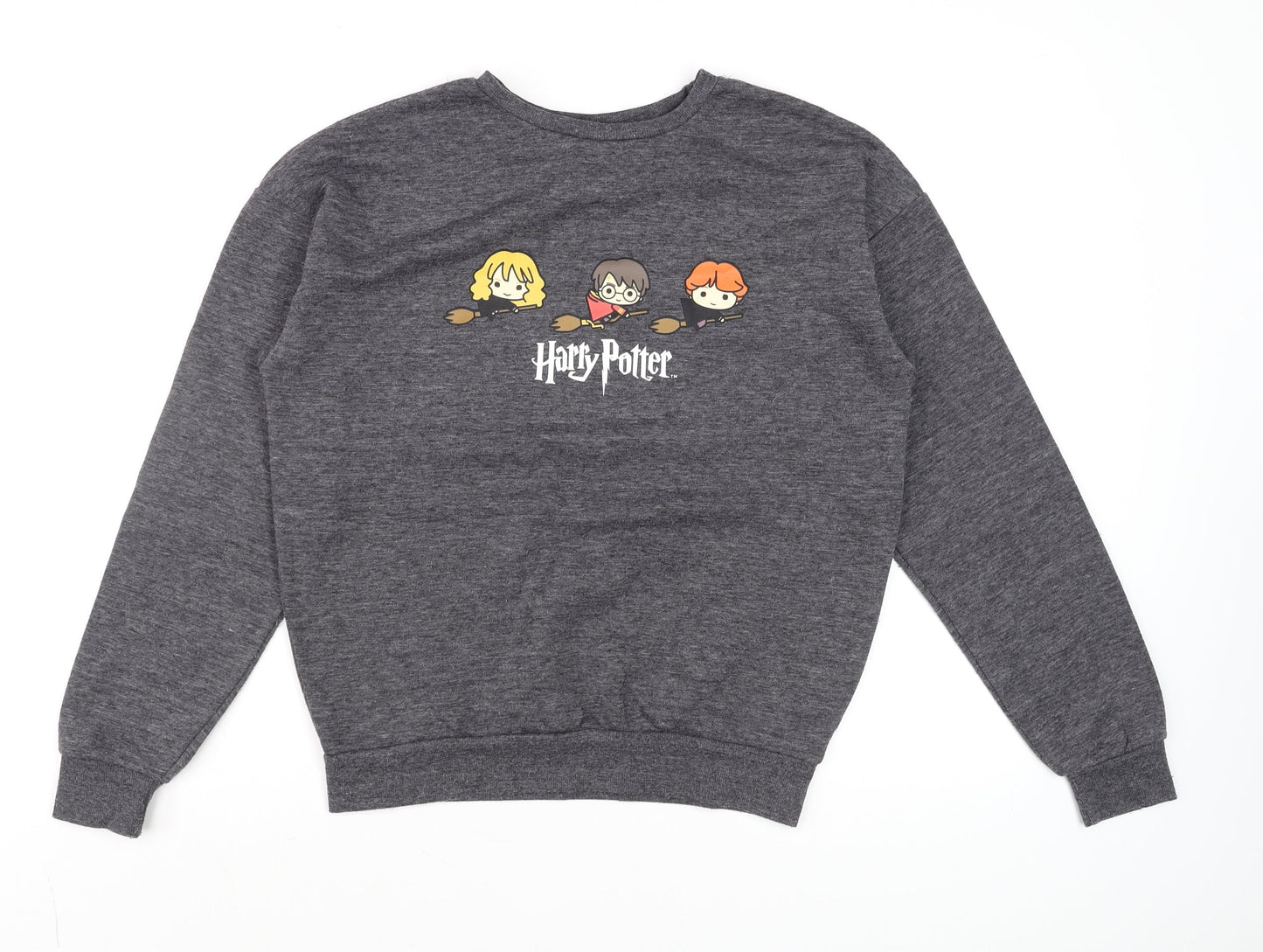 Boys UK Size 2XS Harry Potter Grey Pullover Casual