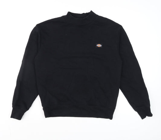 Mens UK Size S Dickies Black Pullover Sweatshirt