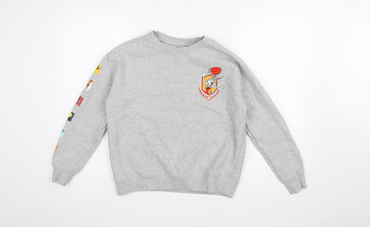 Marks and Spencer Boys Grey Space Jam Pullover Sweatshirt 11-12 Years