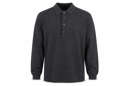 Mens UK Size M Ricci Grey Henley Jumper
