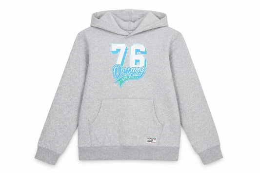 Boys UK Size 14 Years DOMYOS Grey Pullover Hoodie