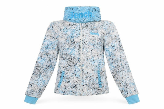 Womens UK Size S Bench Multicoloured Full Zip Hoodie
