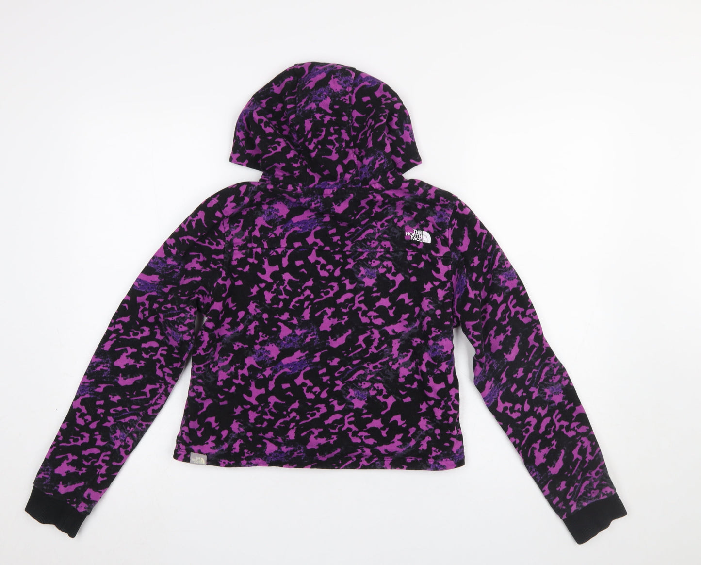 Girls UK Size L The North Face Purple Pullover Hoodie