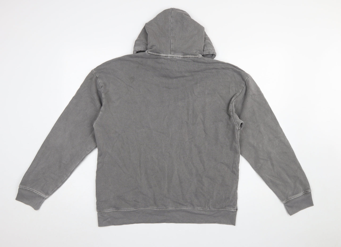 Womens UK Size 8 adidas Grey Pullover Hoodie