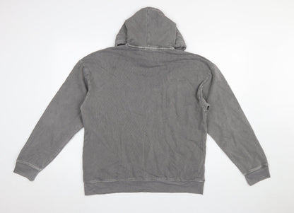 Womens UK Size 8 adidas Grey Pullover Hoodie