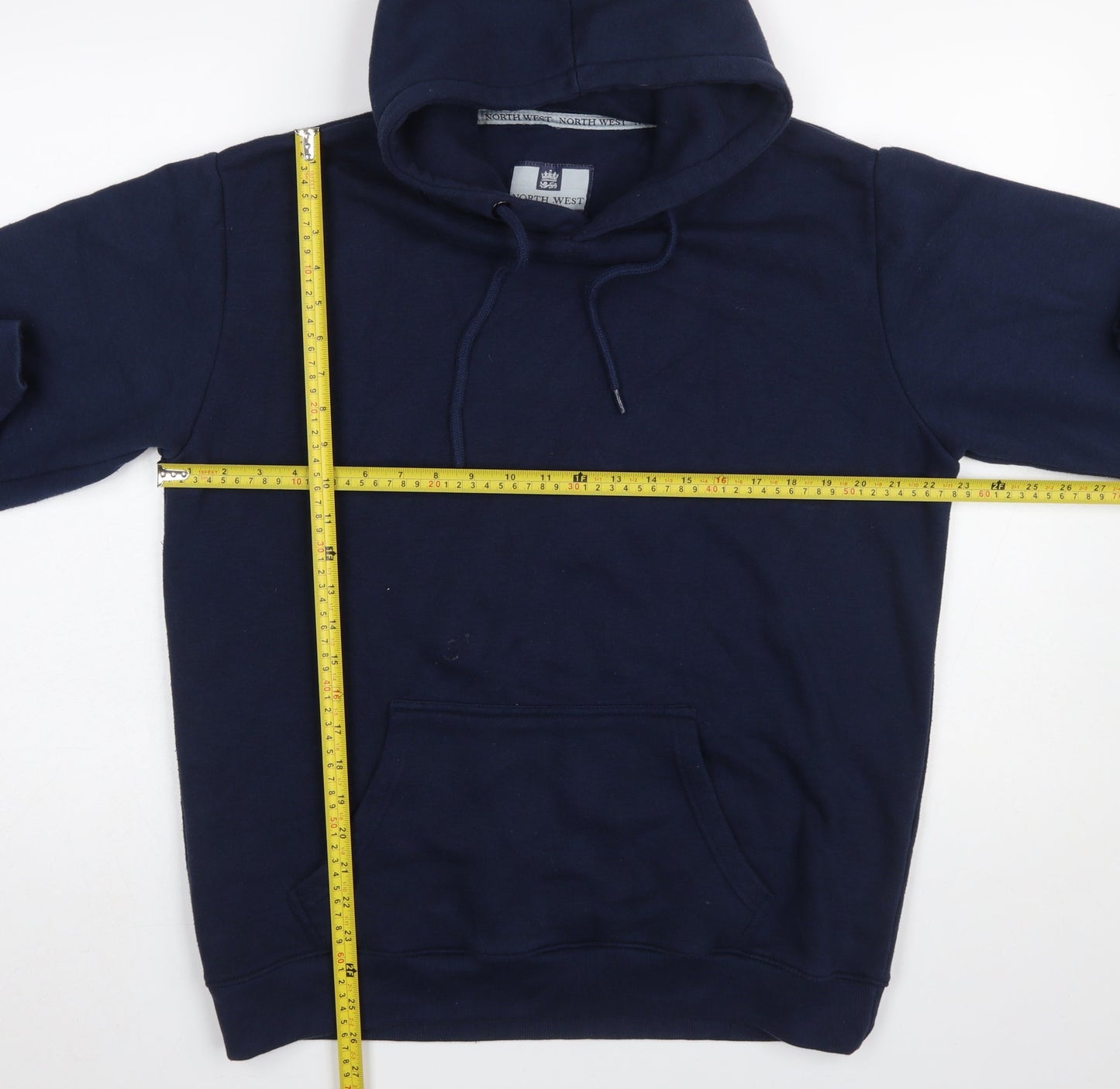 Mens UK Size XL North West Blue Pullover Hoodie
