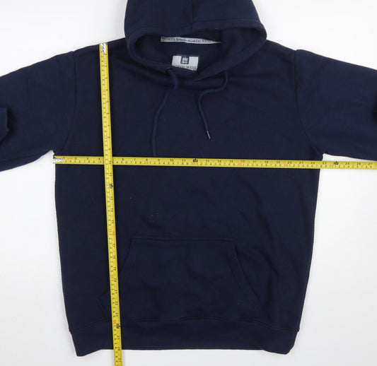 Mens UK Size XL North West Blue Pullover Hoodie