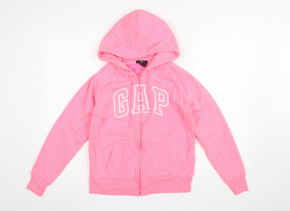 Girls UK Size S Gap Pink Full Zip Hoodie