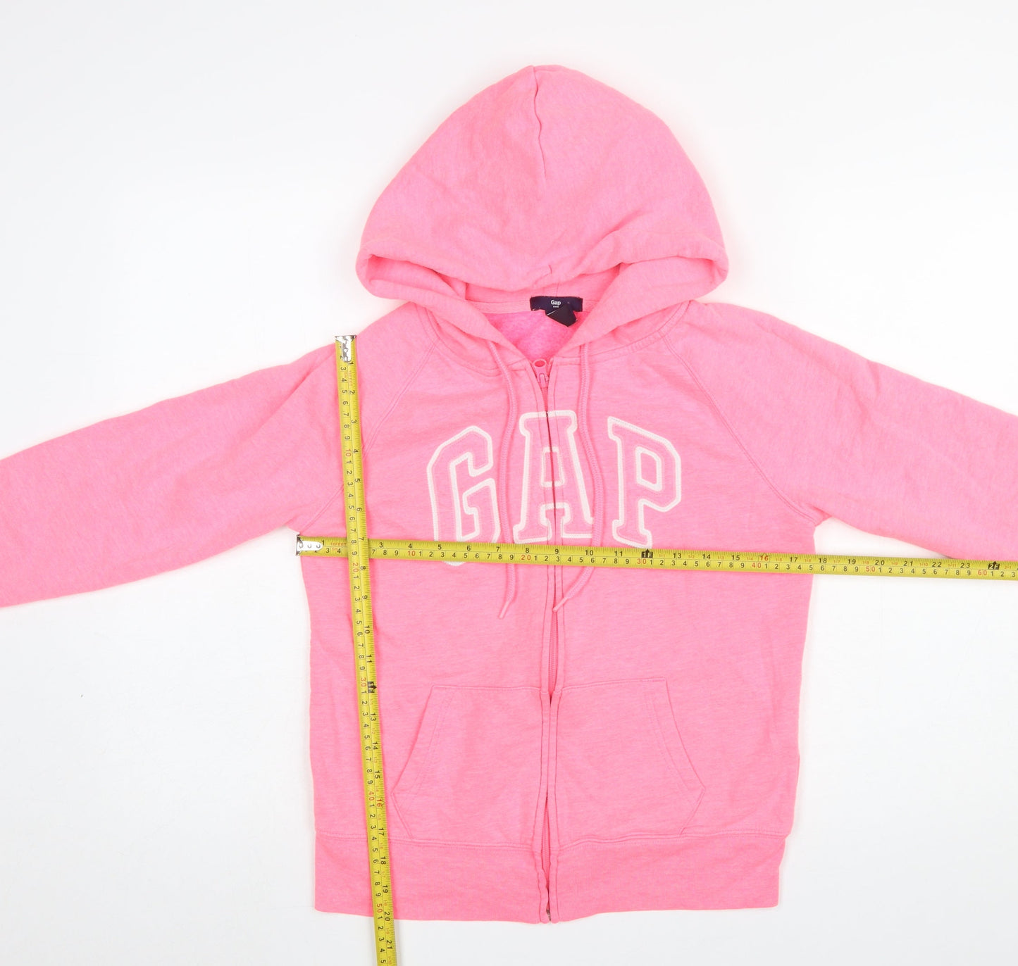 Girls UK Size S Gap Pink Full Zip Hoodie