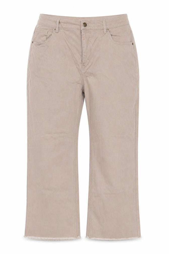 Womens UK Size 18 Gallery Regular Fit Straight Beige Jeans
