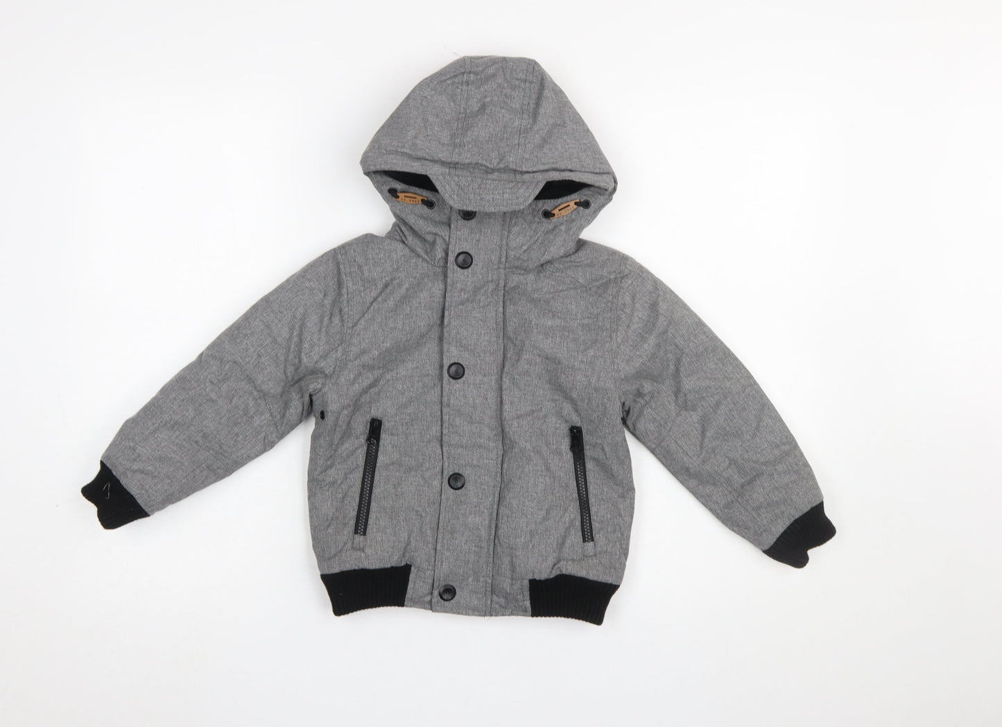 Boys UK Size 4 Years NEXT Grey Puffer Jacket