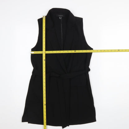 Womens UK Size 10 Atmosphere Black Basic Jacket