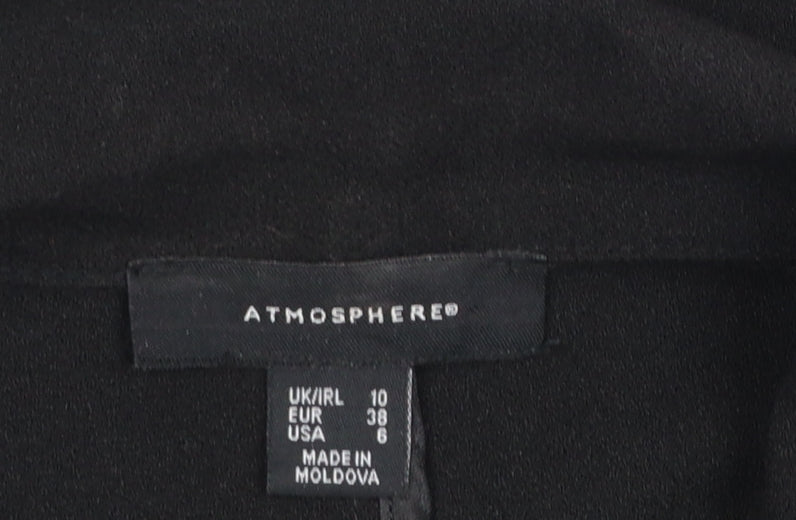 Womens UK Size 10 Atmosphere Black Basic Jacket