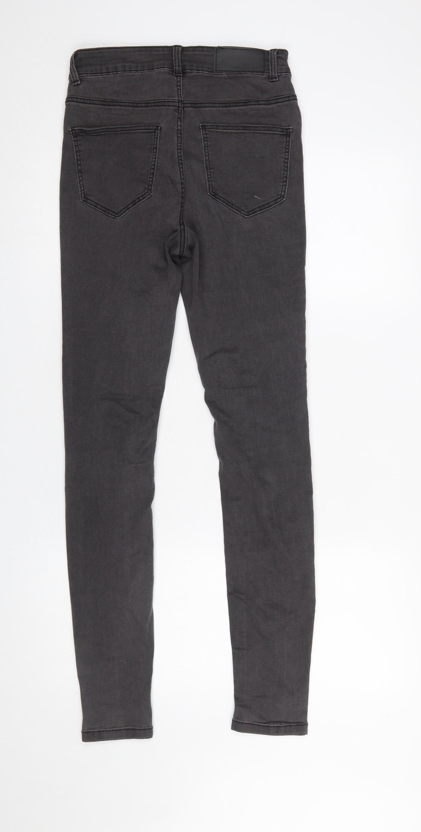 Womens UK Size 28 Noisy may Slim Fit Skinny Black Jeans
