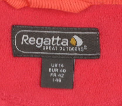 Womens UK Size 14 Regatta Red Pullover Sweatshirt
