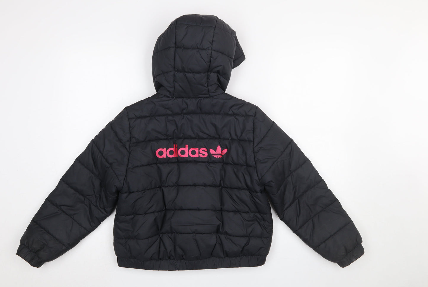 Girls UK Size 9-10 Years adidas Black Puffer Jacket