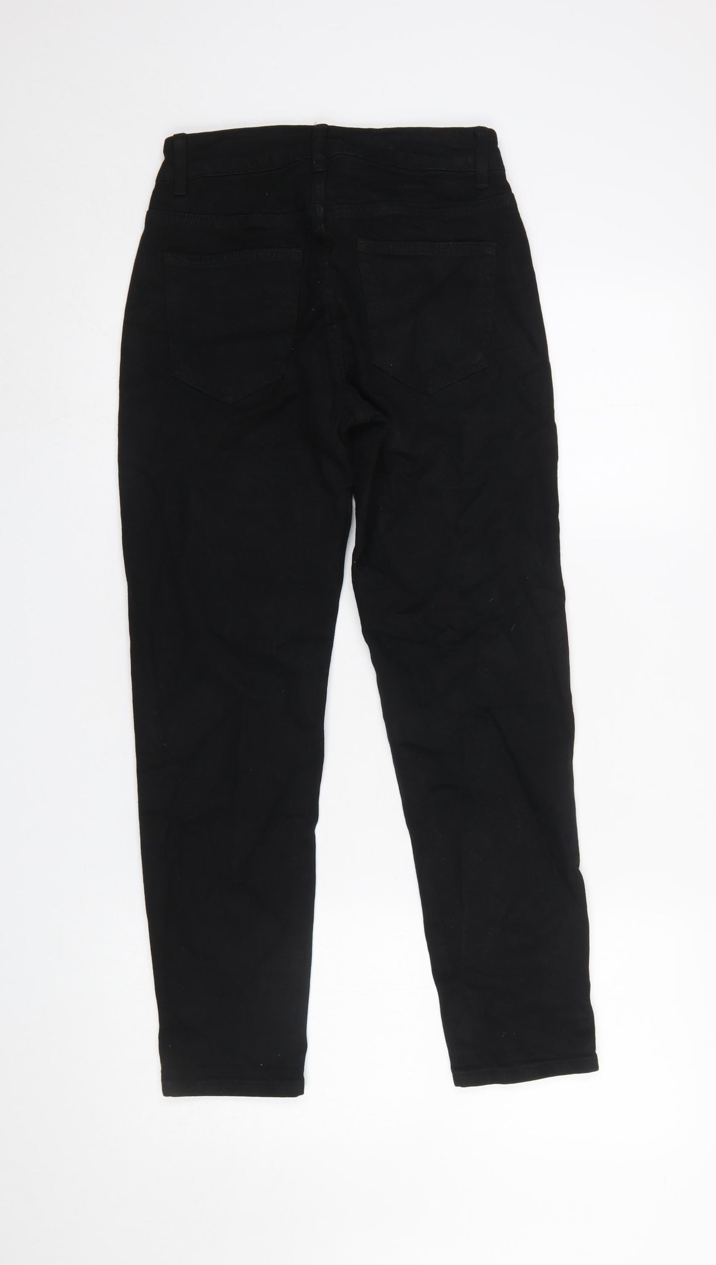 Womens UK Size XS Toxik3 Slim Fit Skinny Black Jeans