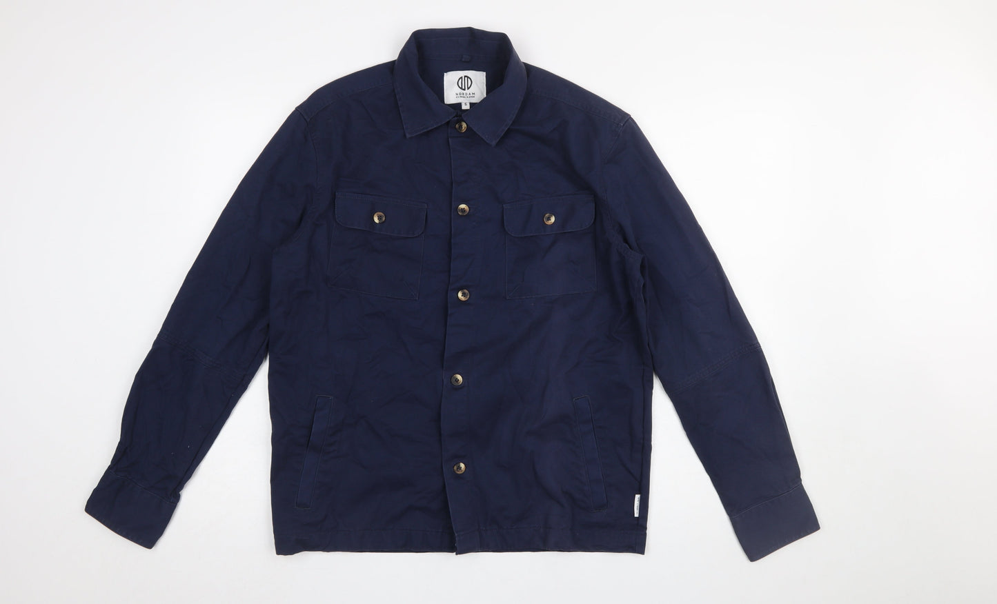 Mens UK Size S Nordam Blue Basic Jacket