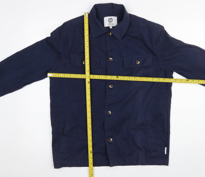 Mens UK Size S Nordam Blue Basic Jacket