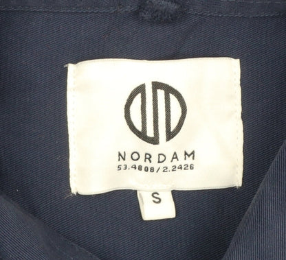 Mens UK Size S Nordam Blue Basic Jacket