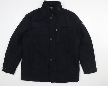 Mens UK Size 44R North Mile Black Military Jacket