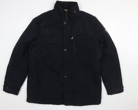 Mens UK Size 44R North Mile Black Military Jacket